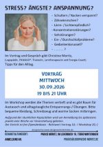 Stress-Vortrag & Ruhe-Workshop