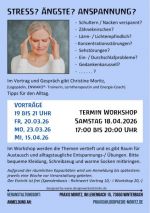 Stress-Vortrag & Ruhe-Workshop